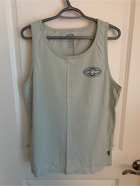 Billabong Sage Green Logo Tank